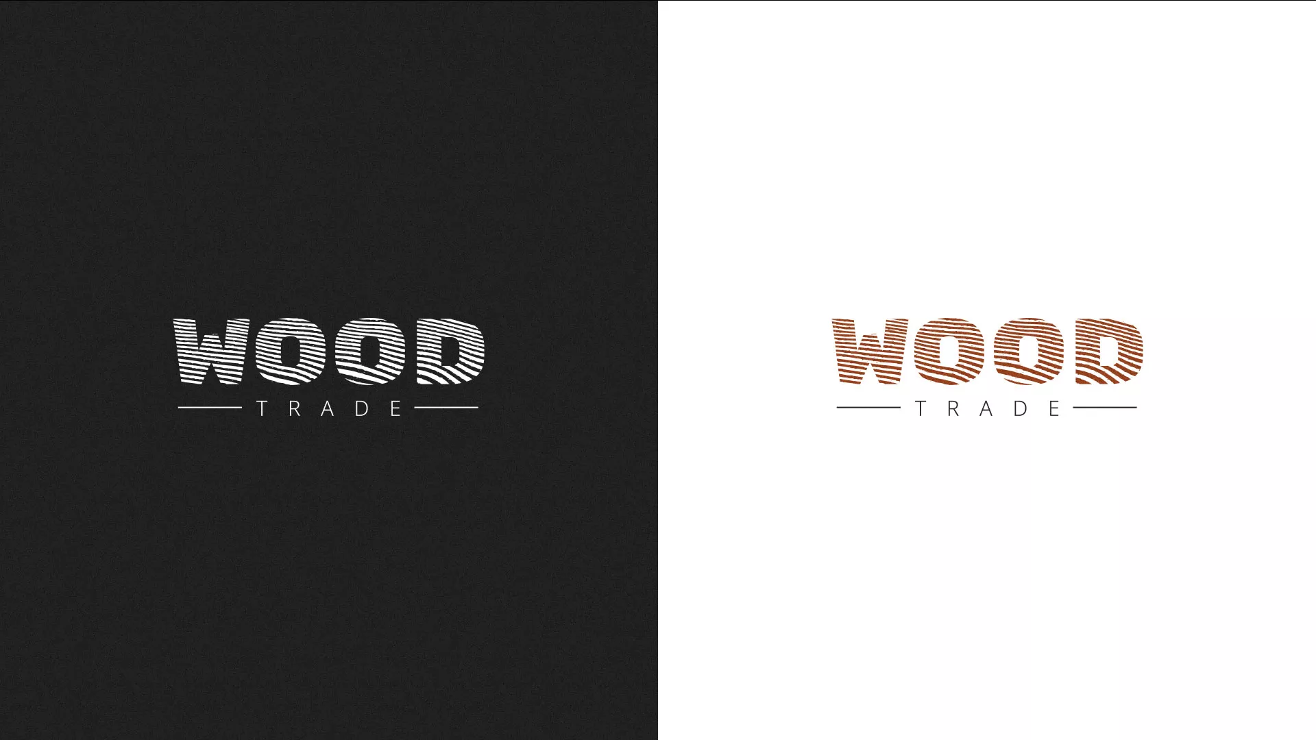 Разработка логотипа для компании «Wood Trade» в Жиздре
