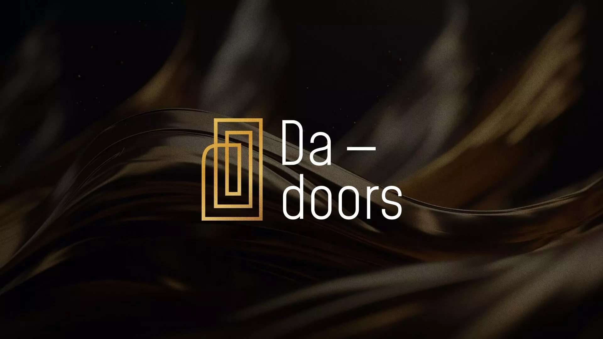Разработка логотипа для компании «DA-DOORS» в Жиздре